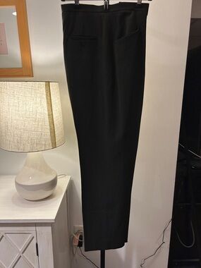 Jones New York Black High-Waist Tailored Trousers